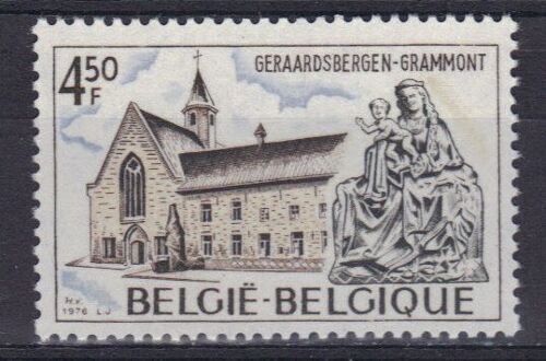 Belgique 1976 : Prieuré Hunnegem De Grammont - Timbre 4 F. 50 Sépia, Lilas Et Noir Neuf **