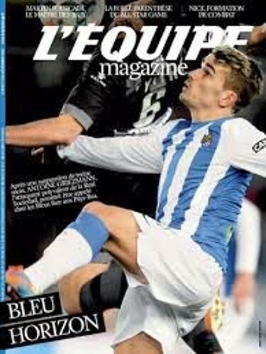 L'equipe Magazine 1649 : Bleu Horizon