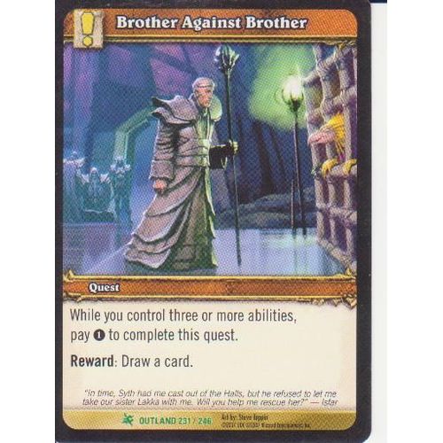 Brother Against Brother - Outland - 231/246 Vo