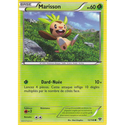 Carte Pokemon - Marisson - 12/146 - Edition X Et Y -