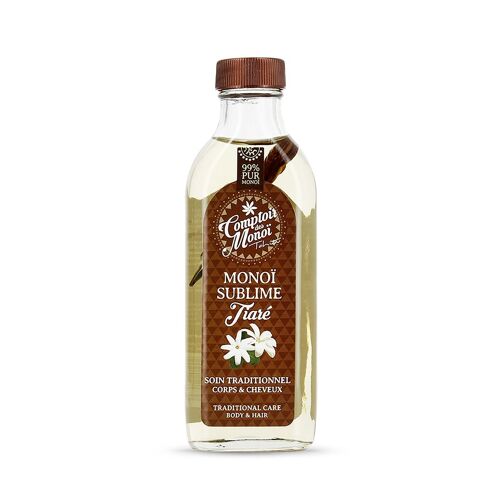 Monoi Sublime Comptoir Des Monoï Tiaré Naturel 100ml 