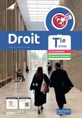 Droit Tle Stmg - Livre De L'élève - Avec Un Livret De Révisions Détachable
