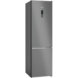Réfrigérateur-congélateur Siemens iQ500 KG39NAXCF - congélateur bas - WiFi - 60x66.5x203 cm (lxpxh) - 363 litres - classe C - BlackSteel