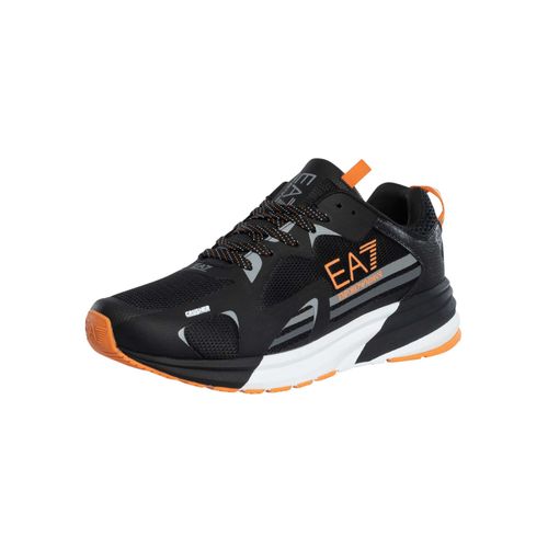 Ea7 Baskets Crusher Bicolores Noir