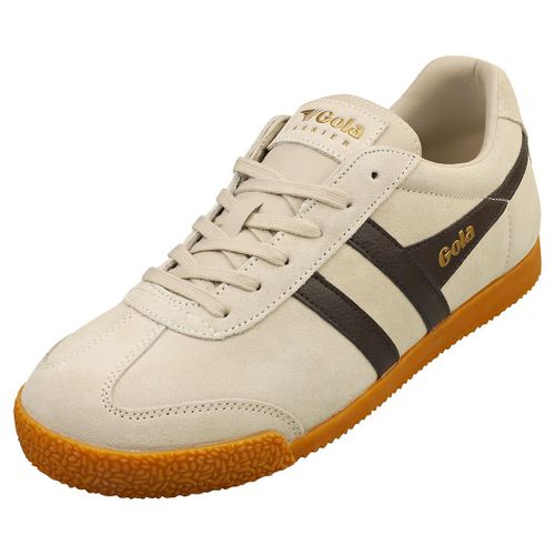 Chaussures Gola Harrier Pour Hommes - Baskets Classiques En Suede Beige - 46