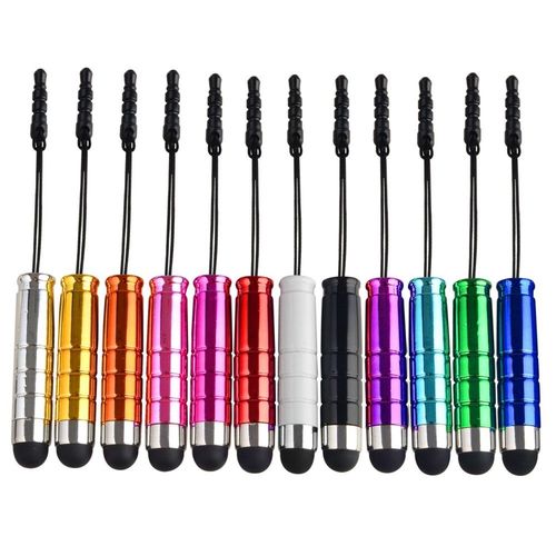 Mini Stylet Metal iPhone iPad Samsung Tablette GPS Smartphone PC, Couleur: Bleu Metal