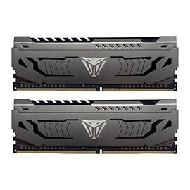 Patriot Memory Mémoire RAM Memory Kit de Mémoire Haute Performance Viper Steel DDR4 3200 MHz 64Go (2x32Go) C16 Gris