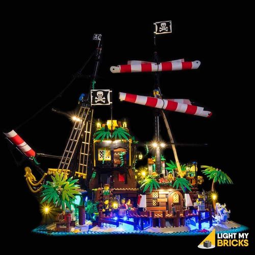 Lumières Pour Lego Pirates Barracuda 21322