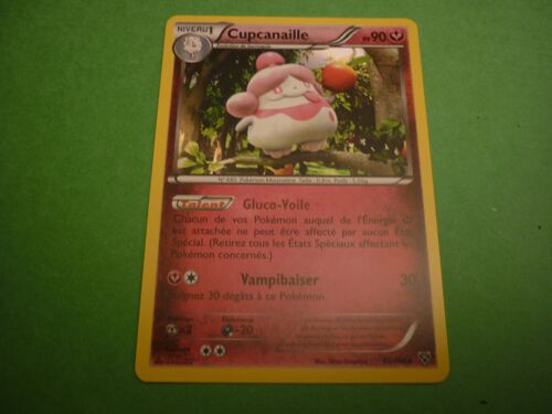 Carte Pokemon Francaise Holographique Serie Xy Cupcanaille 90pv 95/146
