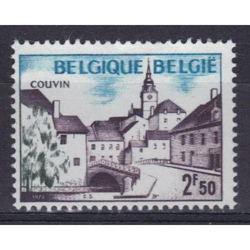 Belgique 1972 : Couvin - Timbre 2 F. 50 Violet Et Bleu Neuf **