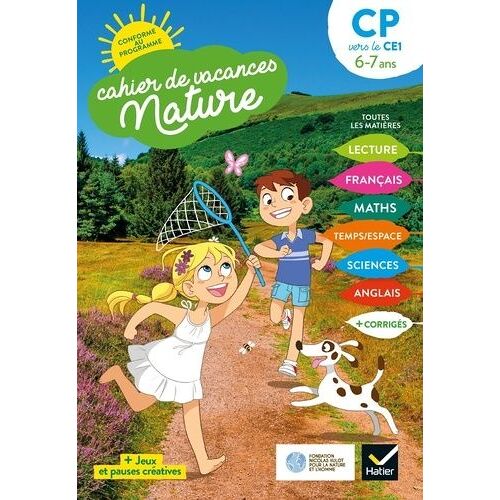 Cahier De Vacances Nature Du Cp Au Ce1 - Toutes Les Matières - Edition 2020