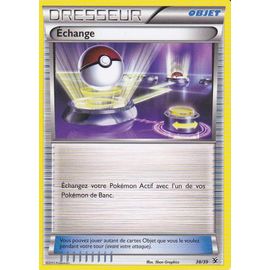Carte Pokemon - Dresseur Objet - Echange - 38/39 - Bienvenue A Kalos - Edition X Et Y -