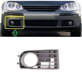 1pc X Côté Droit - Pour Vw Golf 5 A5 Mk5 2004 2005 2006 2007 2008 2009 Phare Antibrouillard Cache Calandre