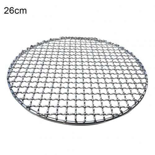 Filet Rond Antiadhésif En Acier Inoxydable Pour Barbecue, Grille De Rôtissage, Accessoires De Cuisson, 15cm - 38cm