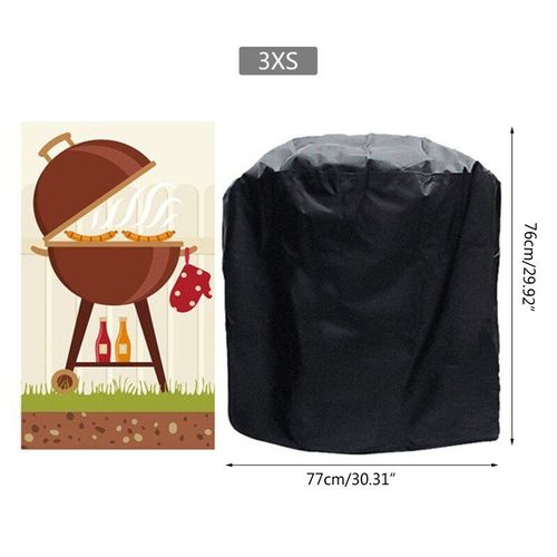 Housse de barbecue d'extérieur étanche à la poussière Weber, couverture de gril robuste, protection contre la pluie