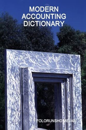 Modern Accounting Dictionary