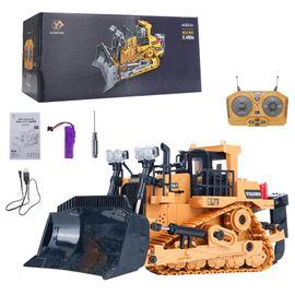 1/24 RC Truck Crawler Toys RC Bulldozer Heavy Bulldozers 9CH 2.4G Radio Controlled Cars Engineering Toys Kids Boys RC Cars Toys