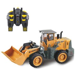 Bulldozer en alliage de Simulation 1:8, modèle à 6 canaux, télécommande, véhicule'ingénierie, jouets de Collection