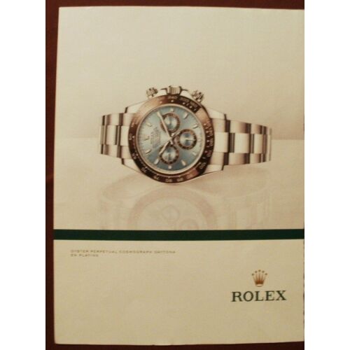 Publicité Ancienne (Décembre 2013) Pour La Montre Oyster Perpetual Cosmograph Daytona Rolex En Platine