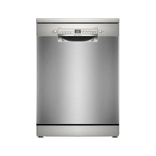 Bosch - Lave-vaisselle pose-libre 60 cm. c. Home connect. 46 db. 13 couverts. 5 programmes. 5 options. Acier brossé anti-traces. Échangeur thermique. Cuve polinox sms2hti06e