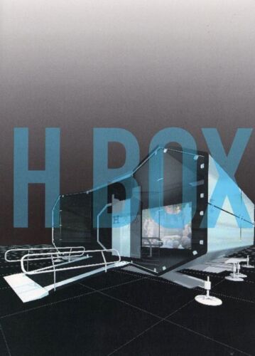 Carton D'invitation De L'exposition "H Box - Espace De Projection Nomade" Le 28 Novembre 2007 Au Centre Pompidou