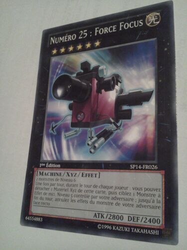 Numéro 25 : Force Focus Sp14-Fr026 Commune - Yu-Gi-Oh