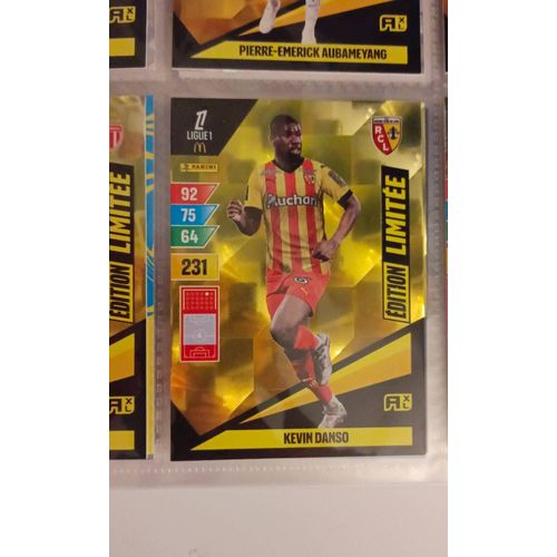 Carte Adrenalyn Xl Édition Limitée Kevin Danso
