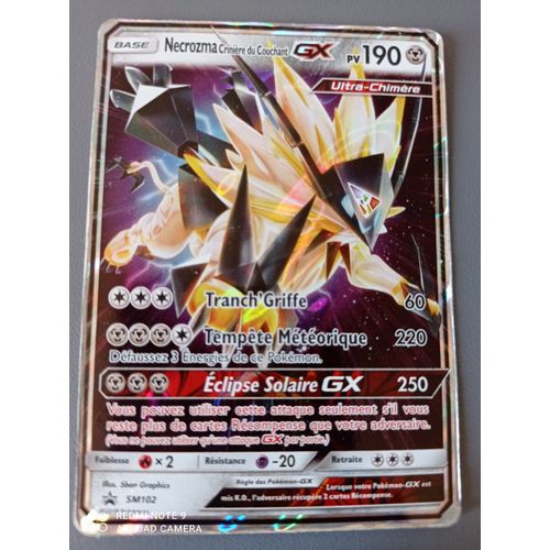 Necrozma Crinière Du Couchant Gx Sm102