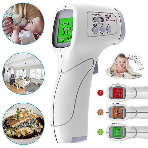 Digital Non Contact Front Lcd Écran Lcd Thermomètre De Température 