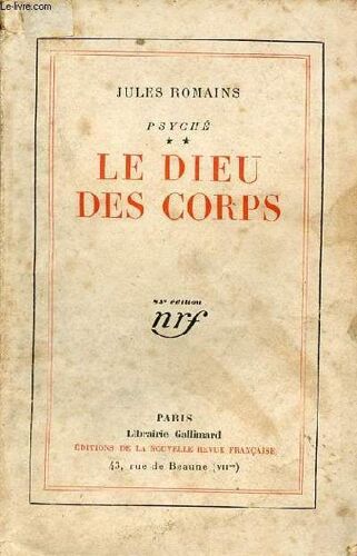 Psyché - Tome 2 : Le Dieu Des Corps - 85e Édition.