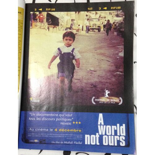Poster A4 Sur Le Film A World Not Ours