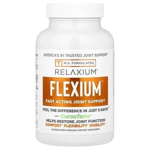 Relaxium, Flexium® Avec Curcutame¿, 60 Capsules Non Médicamenteuses 