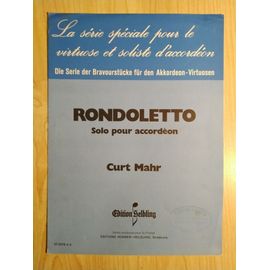 Rondoletto Pour Accordéon De Curt Mahr