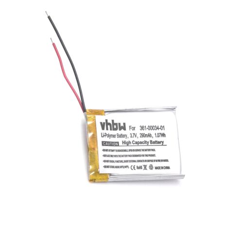 vhbw Batterie compatible avec Garmin Foretrex 405cx, 401, 405 GPS, appareil de navigation (290mAh, 3,7V, Li-ion)