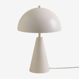 Lampe De Table En Métal Jaliya Blanc Gardenia