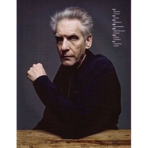 Télérama N°3253, Coupure De Presse, David Cronenberg, Cinéaste
