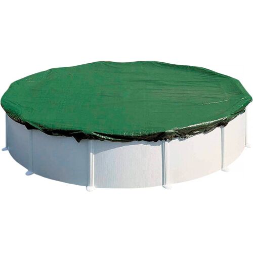 Bâche d'hiver pour piscines ovale - 7.30 x 3.75 m - Vert