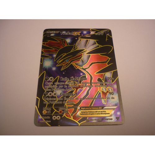 Carte Pokemon Francaise Serie Xy Yveltal Ex Full Art 144/146