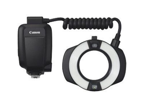 Canon MR-14EX II Macro Ring Lite - Flash annulaire (macro) - 14 (m) - pour EOS 1D, 2000, 3000, 4000, Kiss X90, Kiss X9i, R5, R6, Ra, Rebel T100, Rebel T7, Rebel T7+