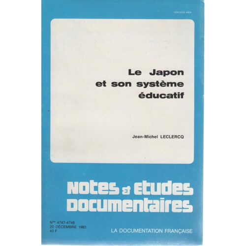 Le Japon Et Son Systeme Educatif Le Japon Et Son Systeme Educatif