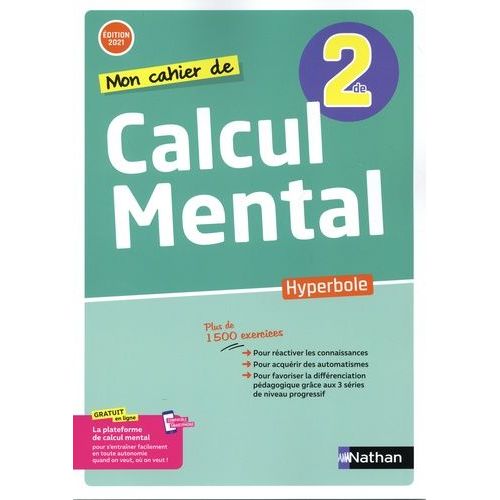 Mon Cahier De Calcul Mental 2de Hyperbole
