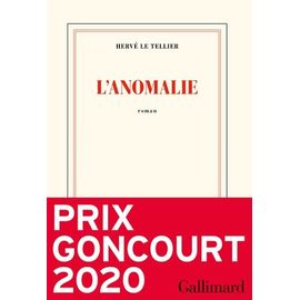 L'anomalie - Prix Goncourt 2020