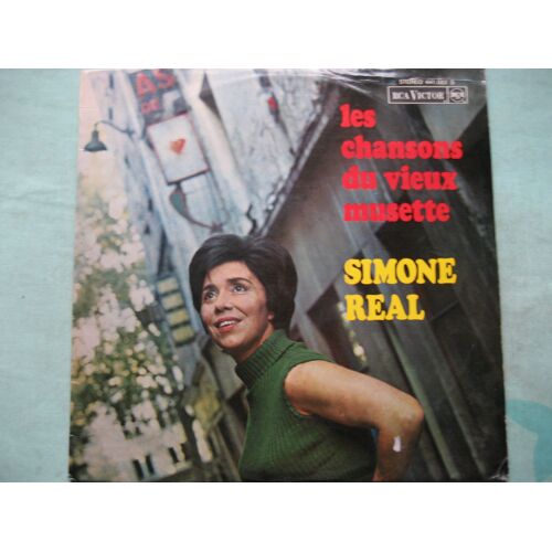 Simone  Real  - Les Chansons Du Vieux Musette,  Accompagné Par Emile Decotty Et Son Ensemble Musette