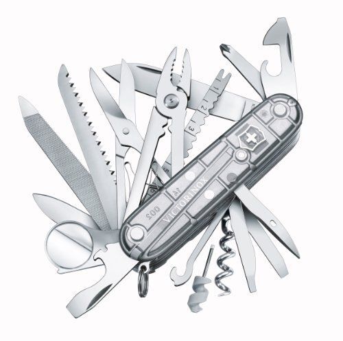 Couteau Suisse Victorinox Swisschamp Translucide
