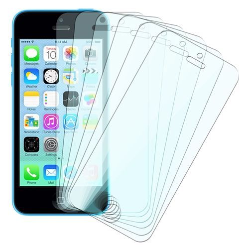 Insten® Lot De 6 Films De Protection Protecteur D'écran Avant Et Arrière Transparent Pour Apple Iphone 5/5c/5s
