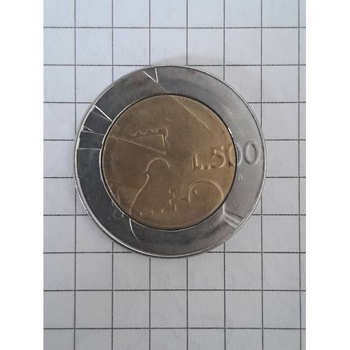 Monnaie Saint Marin 500 Lires 1990