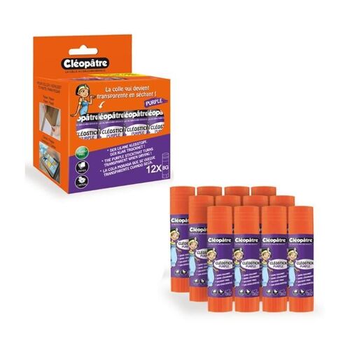 Cléopâtre Boîte De 12 Cléostick Purple
