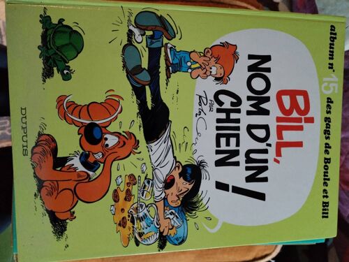 Boule Et Bill N°15 Bill Nom D'un Chien