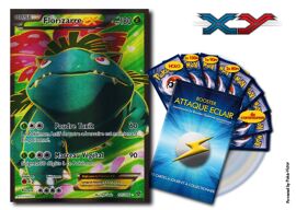 Florizarre Ex 141/146 180pv - Booster Optimisé Attaque Eclair - 10 Cartes Pokemon Xy
