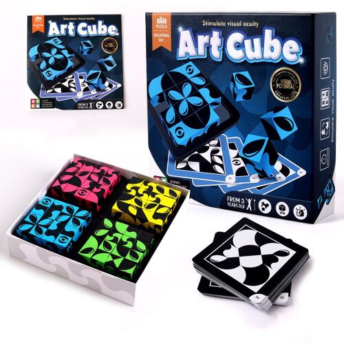 Boîte Cube Puzzle, Jouet De Pensée Logique Pour Garçons Et Filles, Jeu Interactif Parent-Enfant, Cadeau Pour Enfants